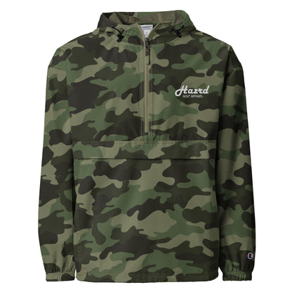 Hazrd Embroidered Packable Jacket